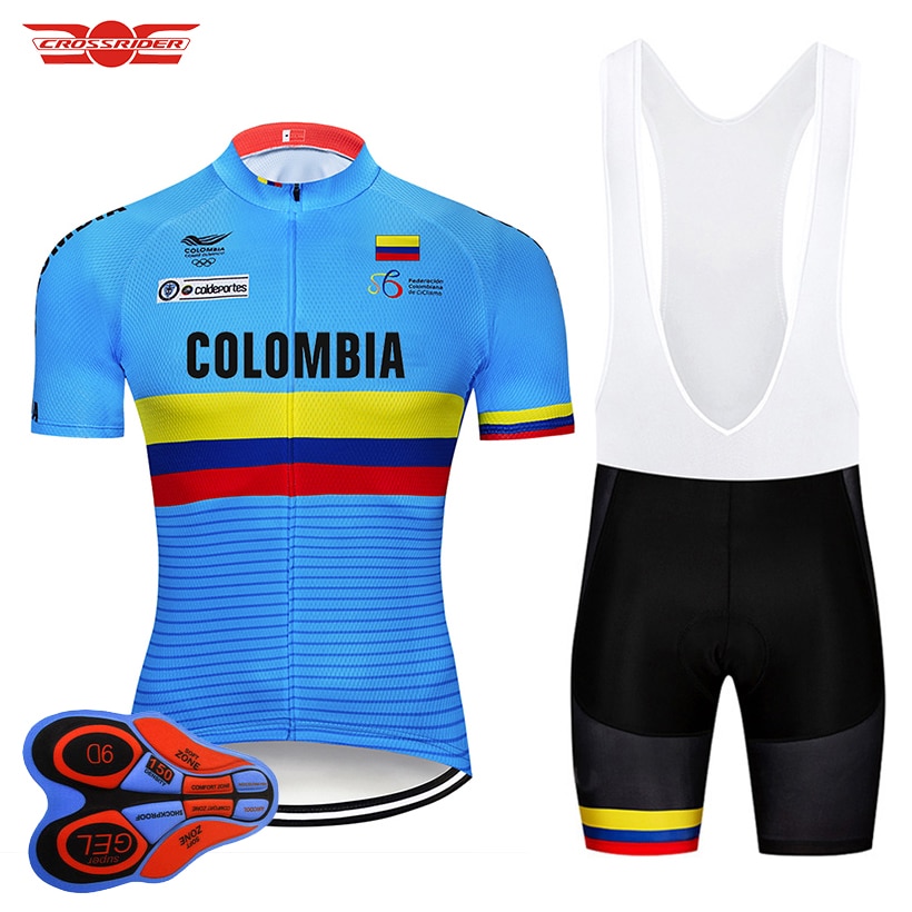 Crossrider 2019 Blue Colombia Ŭ  Ʈ MTB   Ƿ ⼺  Ƿ  ª Maillot Culotte